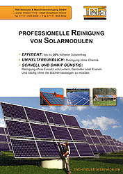 TNB Solarmodulreinigung